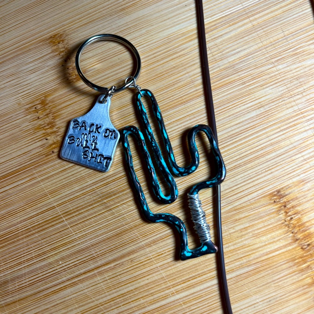 Back On My Bull - Keychain 🌵 - Picture 1 of 2